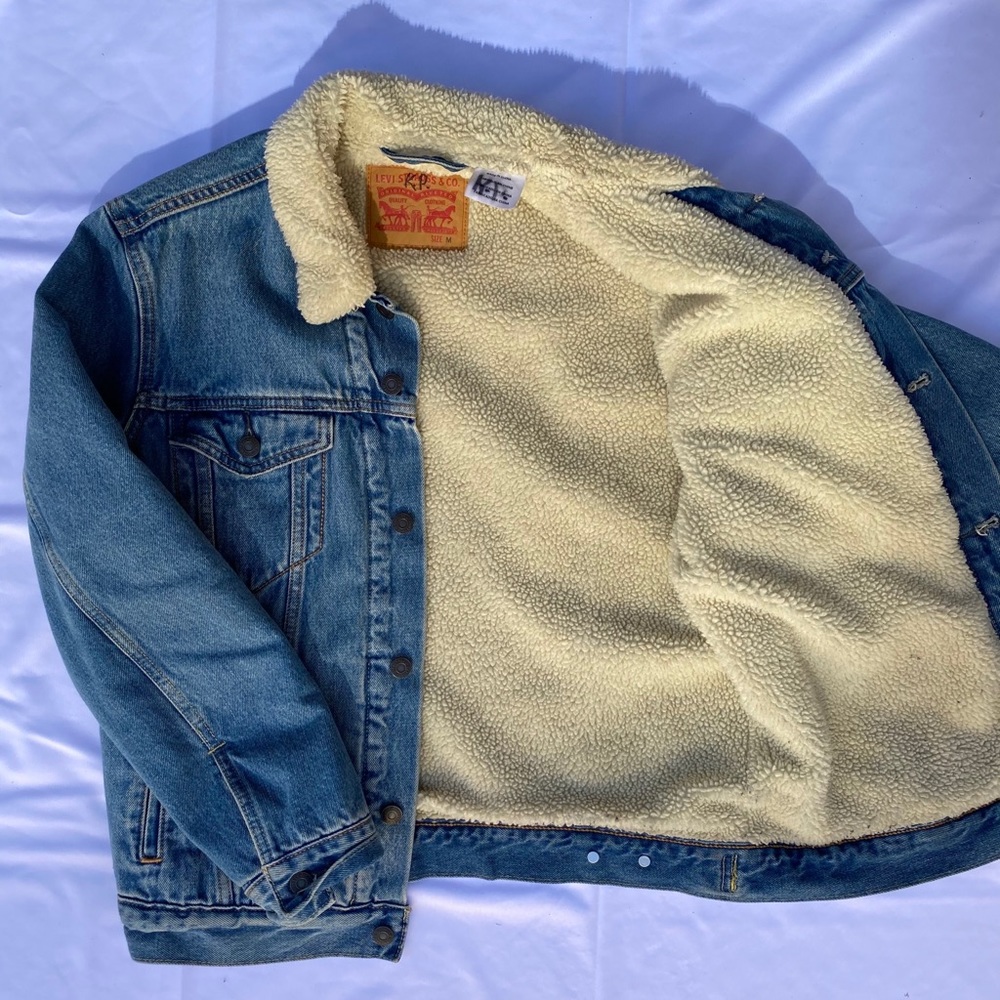 LEVIS SHERPA JACKET - Picture 2 of 2